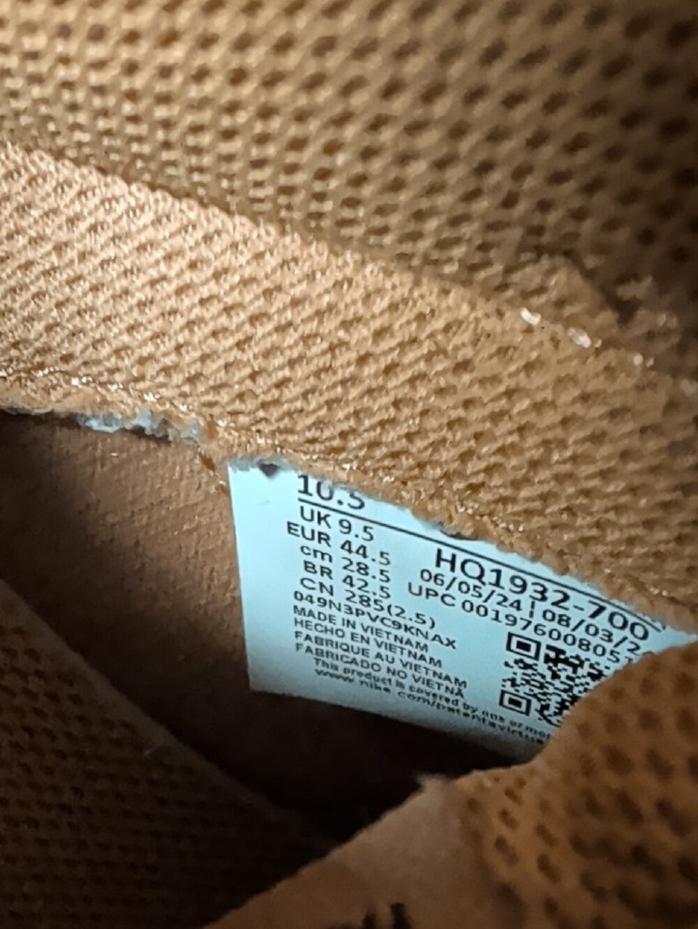 Nike Dunk Low SE 'Wheat Gum' Low-Top Sneakers Men's Size 10.5 Used Excellent - Picture 10 of 10